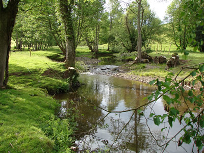 River Llynfi Dulas pool